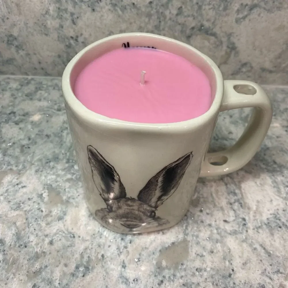 Easter Bunny Rose Gelato Candle
